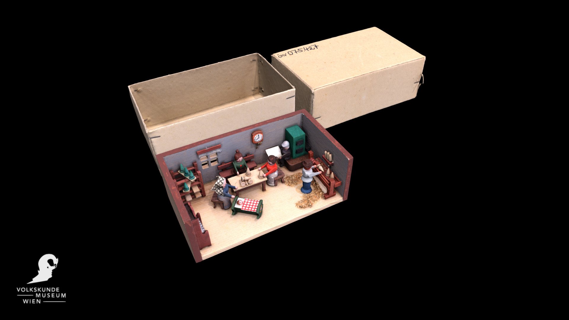 Spielzeugstube ÖMV 75.427 — Sketchfab embed 3D viewer