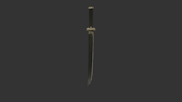 刀 3D Model