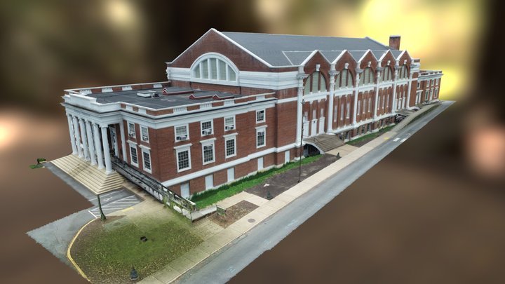 UVA Memorial Gym 3D Model