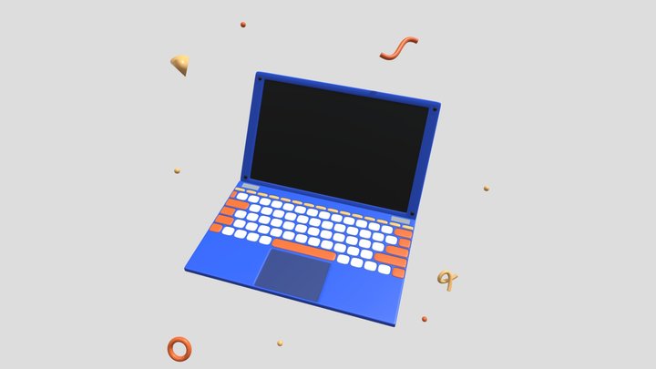 Laptop 3D Model