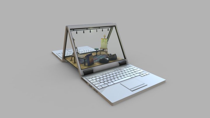 Ordinary Behavior | Laptop 3D Model