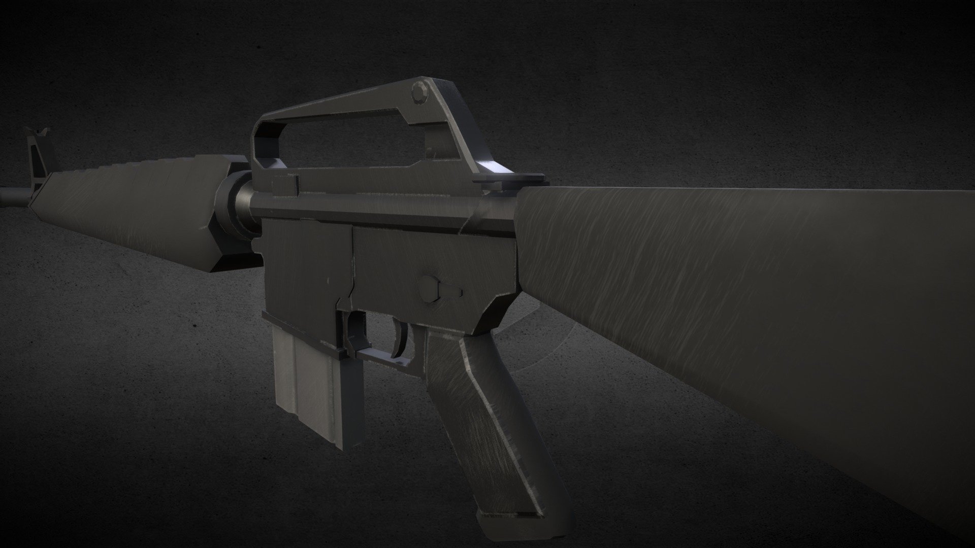 M-16 - 3D model by SkovyMation [05ae366] - Sketchfab
