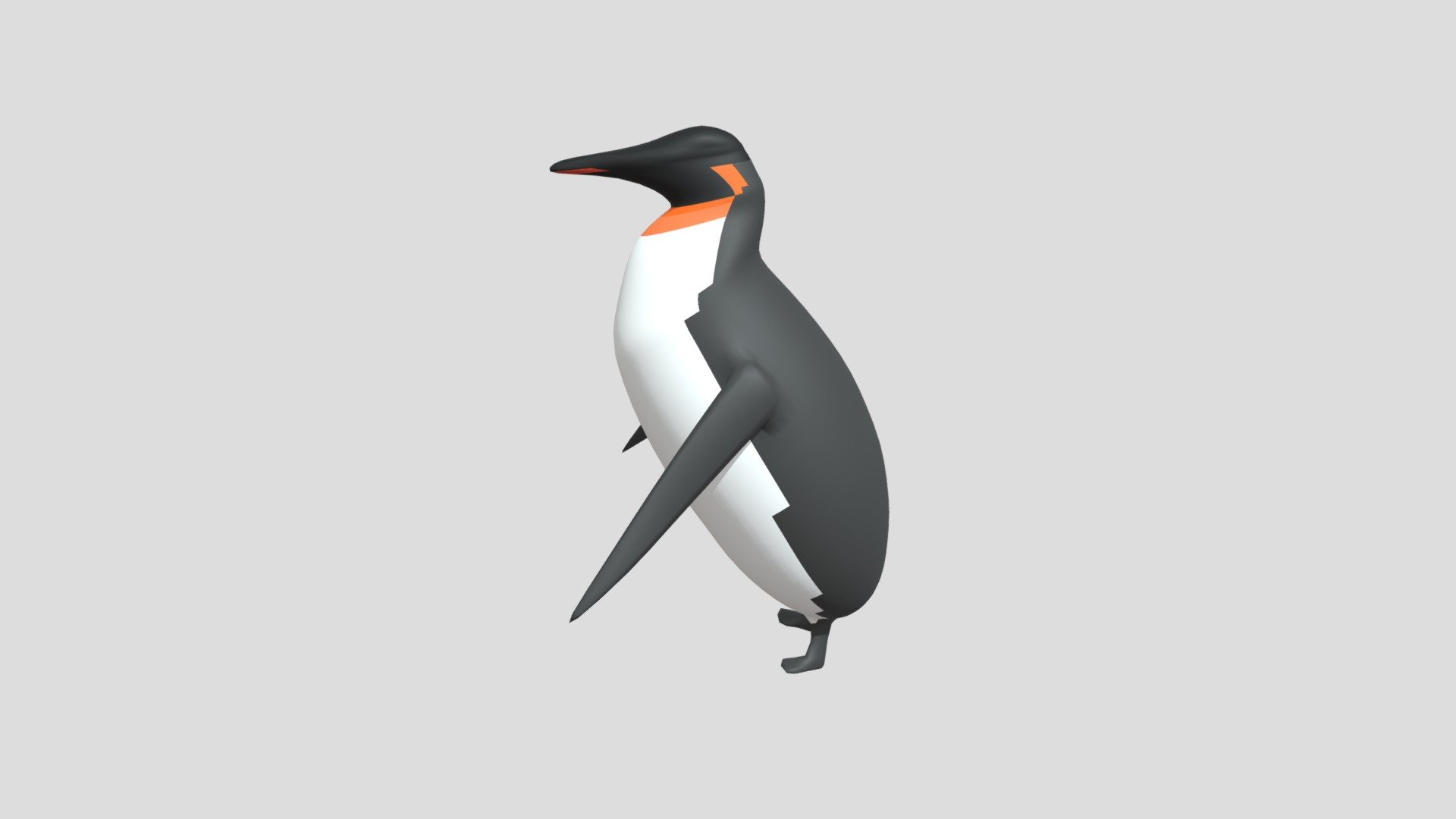 wierd penguin — Sketchfab embed 3D viewer