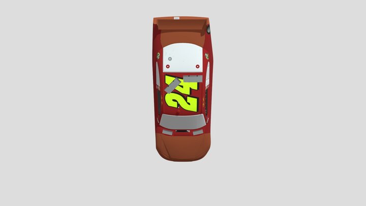 nascar cot 3D Model