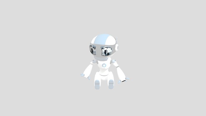 Washy Boi@ Loser Robot Give UP 3D Model