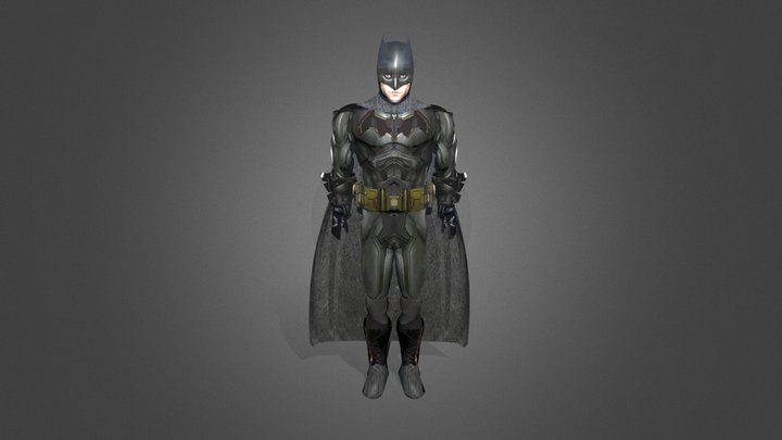 Batman robert pattinson concept 3D Model