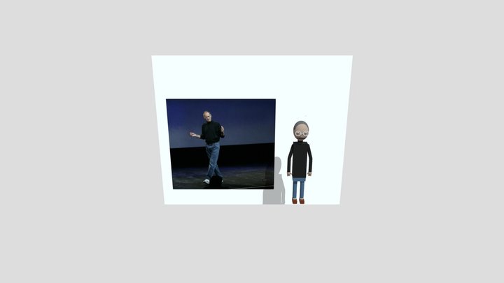 Steve Jobs 3D MODEL 3D Model