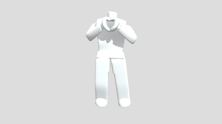 Roblox heartpose rig 3D Model