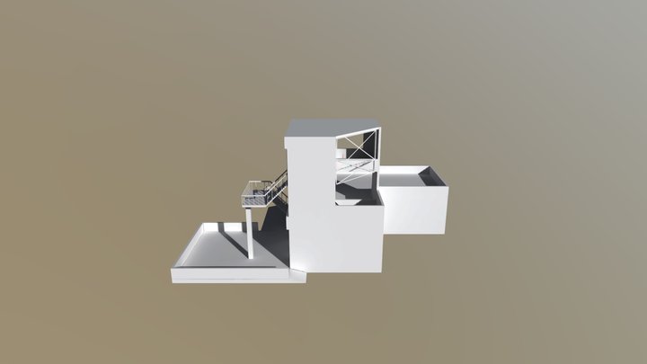 Staircase 3D Model