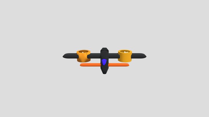 PLANE 2 3D Model