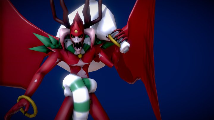 Santa Claws 3D Model