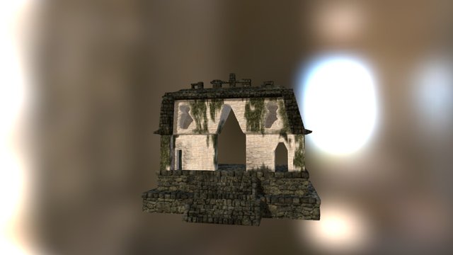 [old] Temple of the Foliated Cross 3D Model