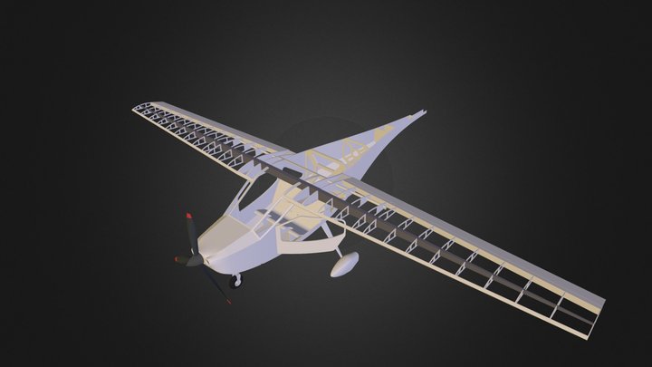 MakerPlane v1.0 Open Source Aircraft (1) 3D Model