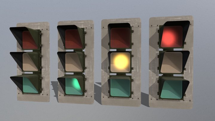 1980s 8-inch Faded 3M Signals – Modèle 3D gratuit STL