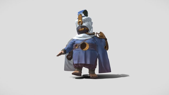 Stylized sculpt 3D Model