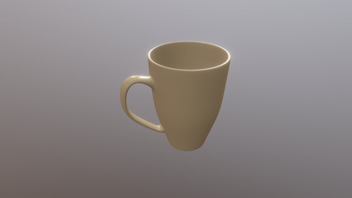 Simple Mug 3D Model