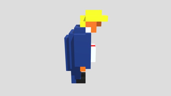 DRUMP 3D Model