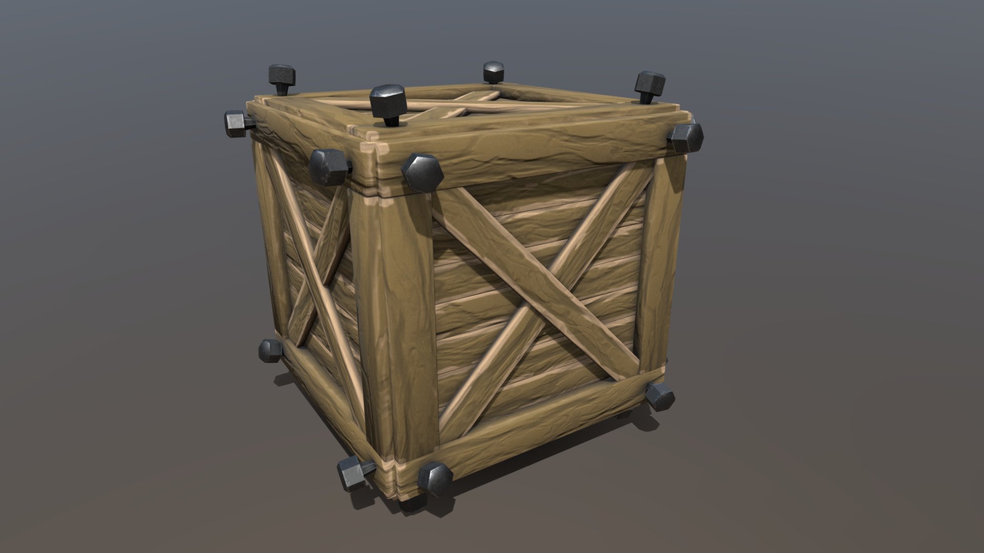 Wooden Crate - 3D model by Emma Ryan (@Emma.Ryan) [05ba9c6] - Sketchfab