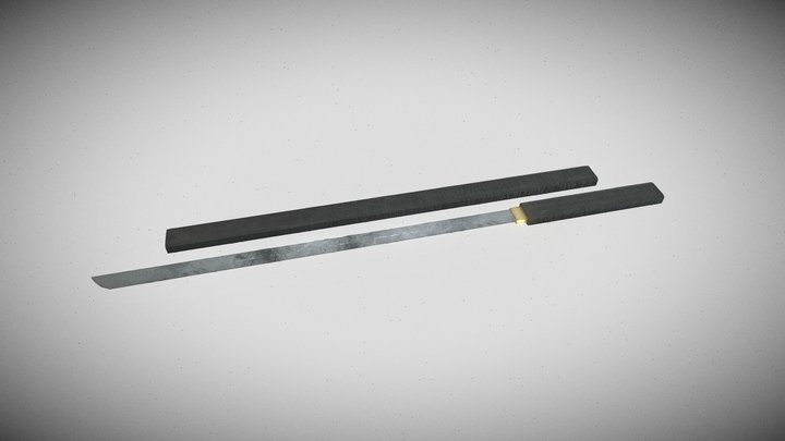 Sword of Kusanagi 3D Model