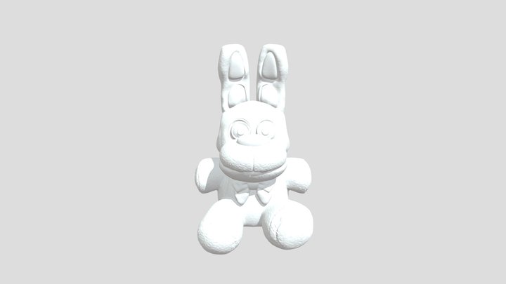 Jazzware plush model -Bonnie 3D Model