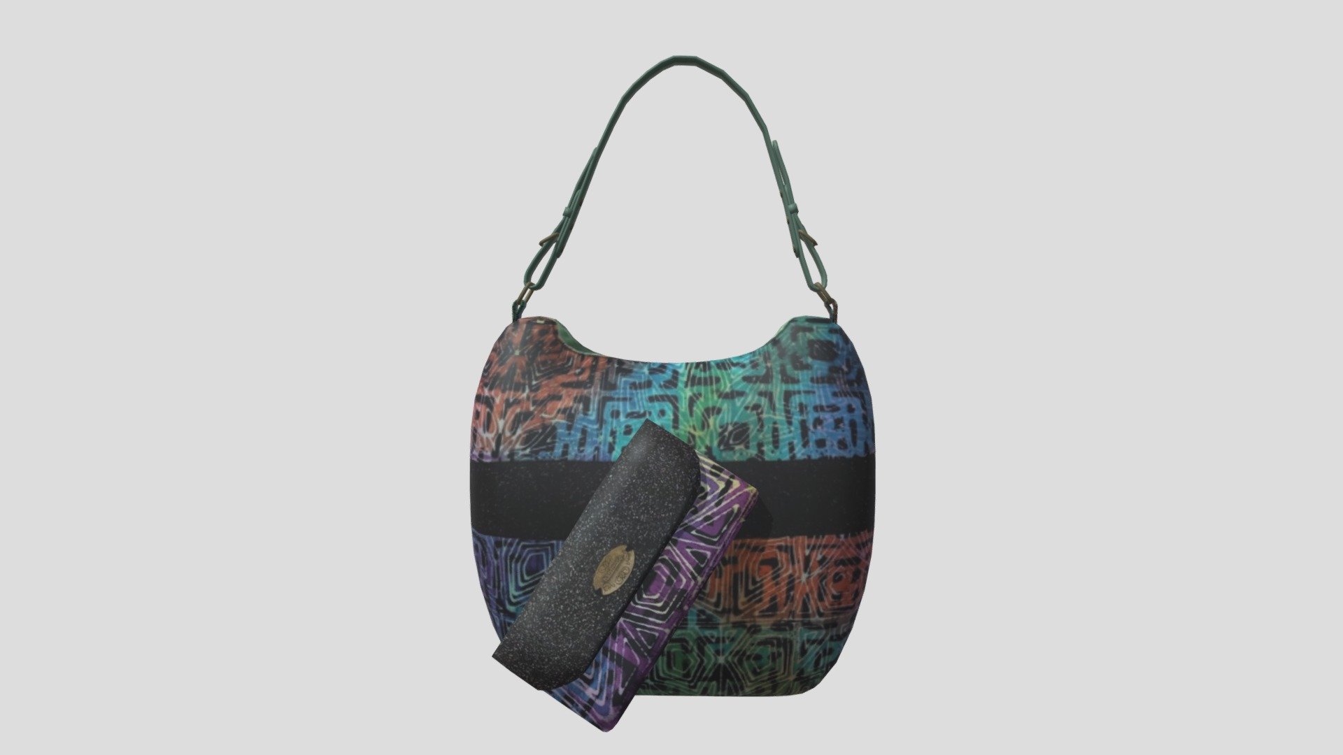 SHAZEDA-01 Tote Bag With Clutch 01