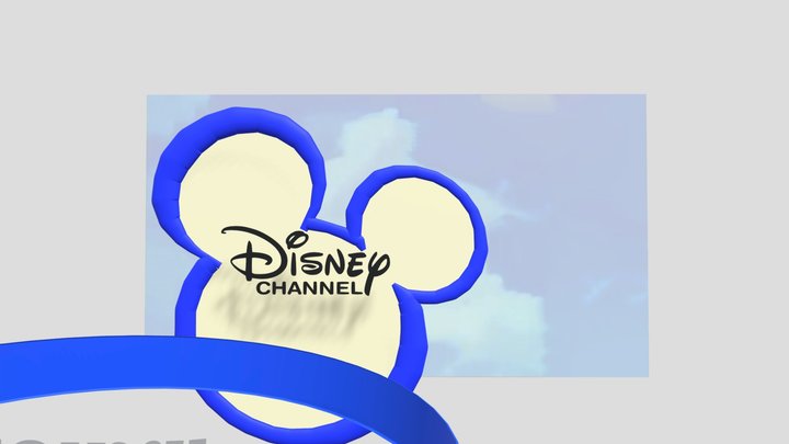 disney_channel_original_2002-2007_logo_remake 3D Model