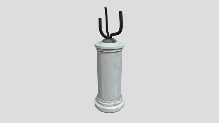 Futuristic Test Tube 3D Model