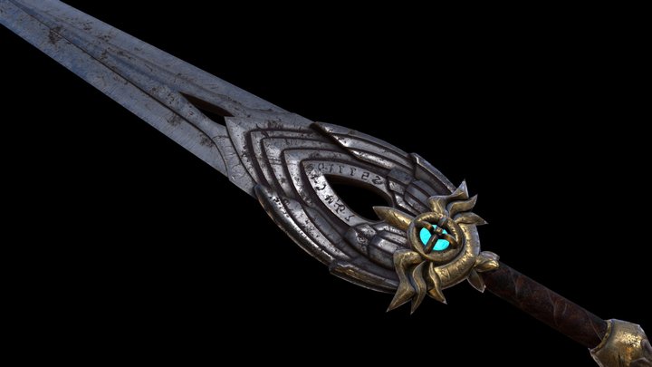 Epic Sword 3D Model