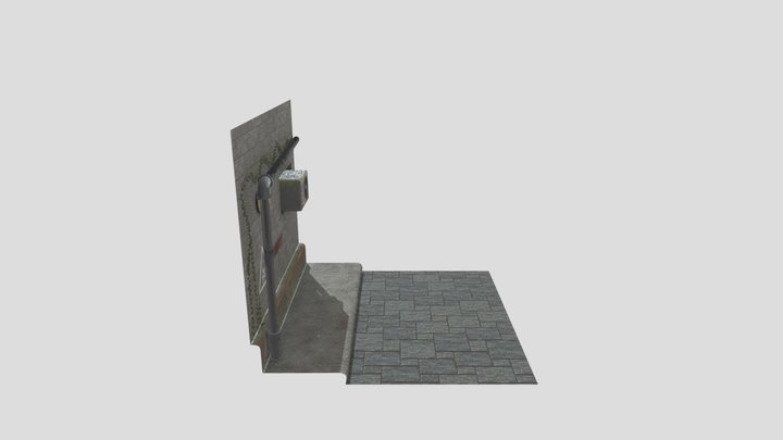 Alley 3D Model
