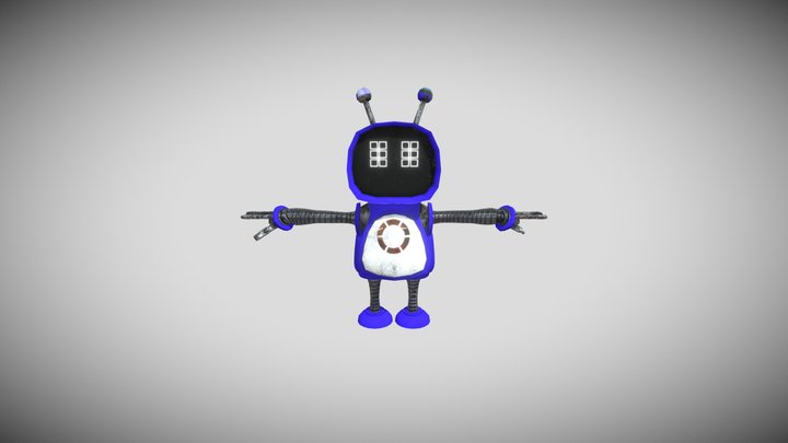 JohnBot 3D Model