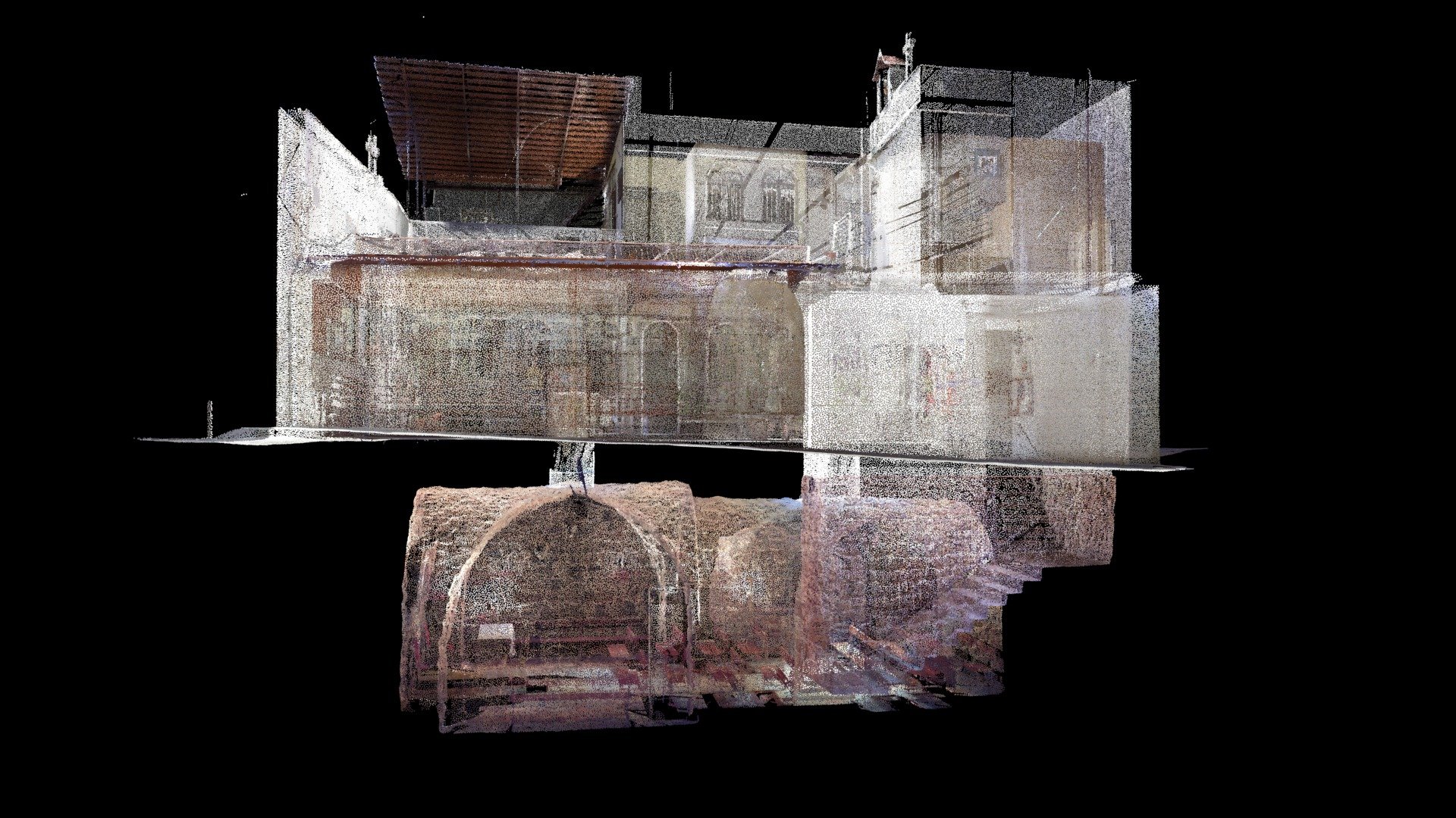 Ananias Chapel, Syria Point Cloud