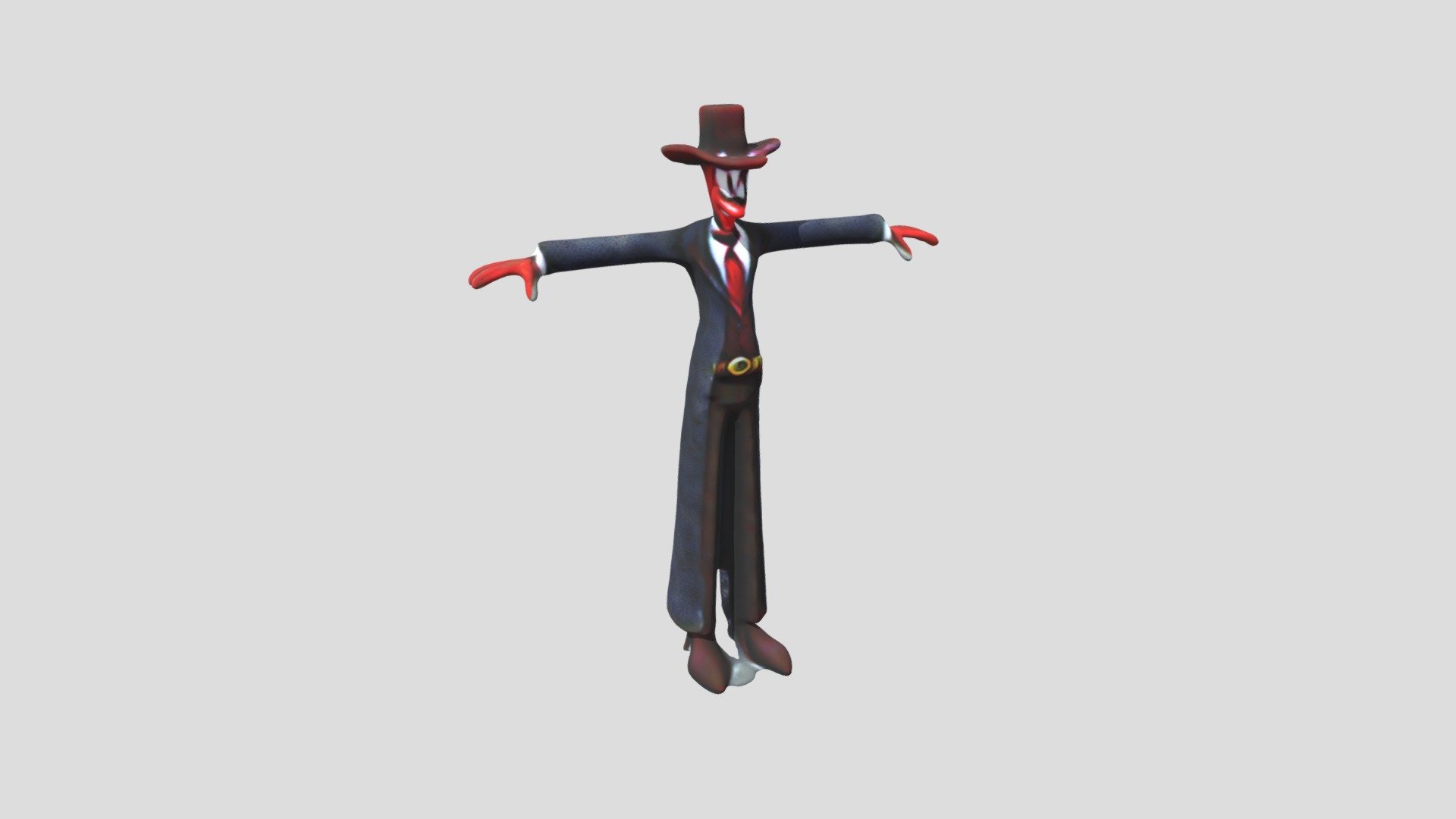 Who Framed Roger Rabbit Judge Doom AI - Download Free 3D model by Doms ...