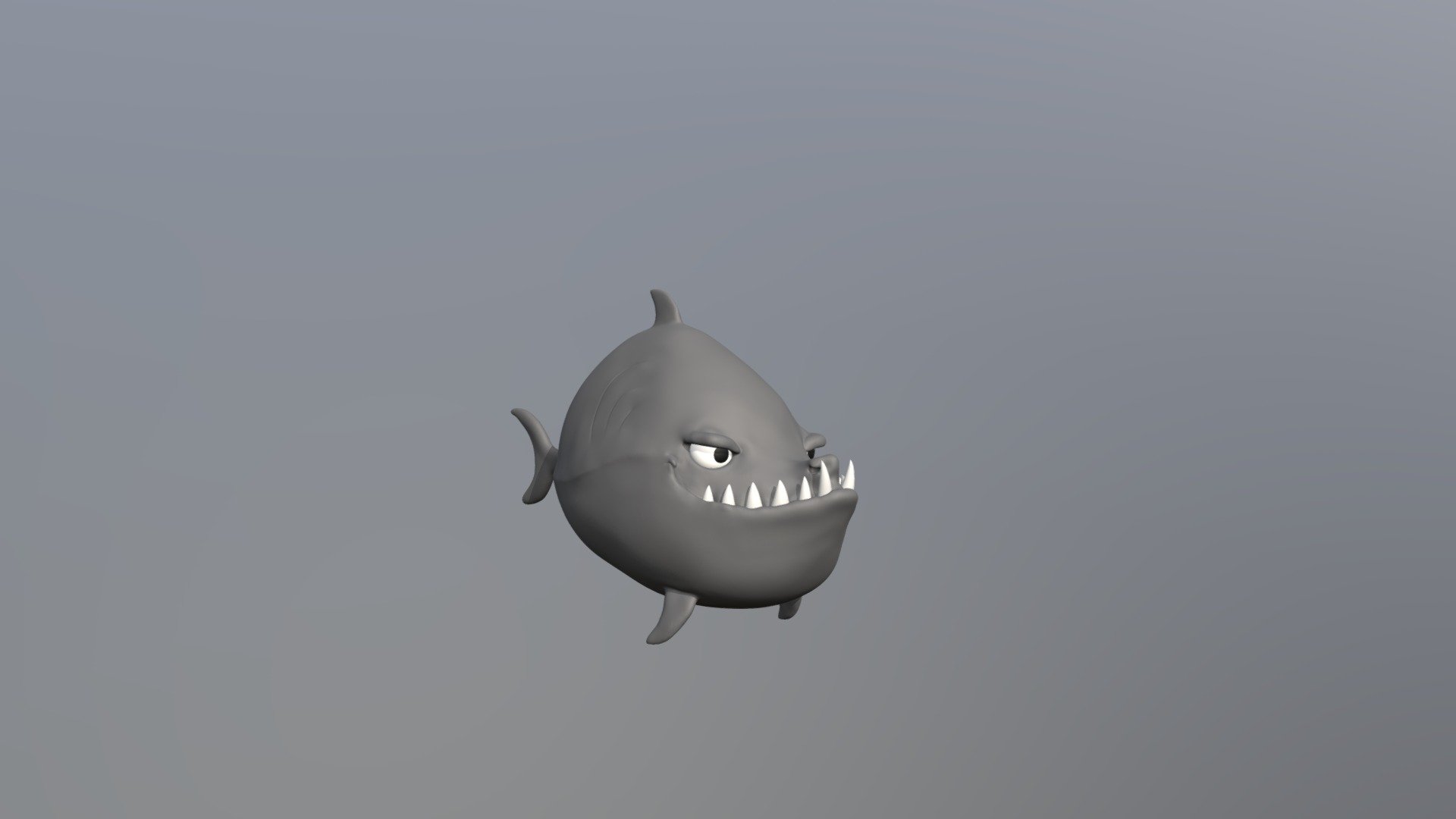 Shark Sculpt, Decimated