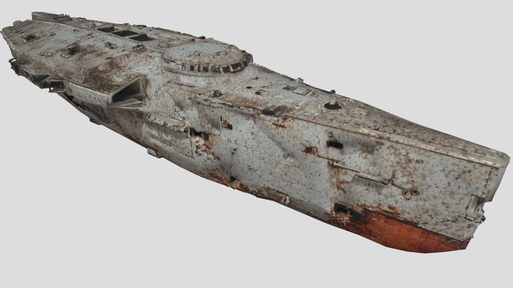 The Derelict Transport – Kostenloses 3D-Modell STL