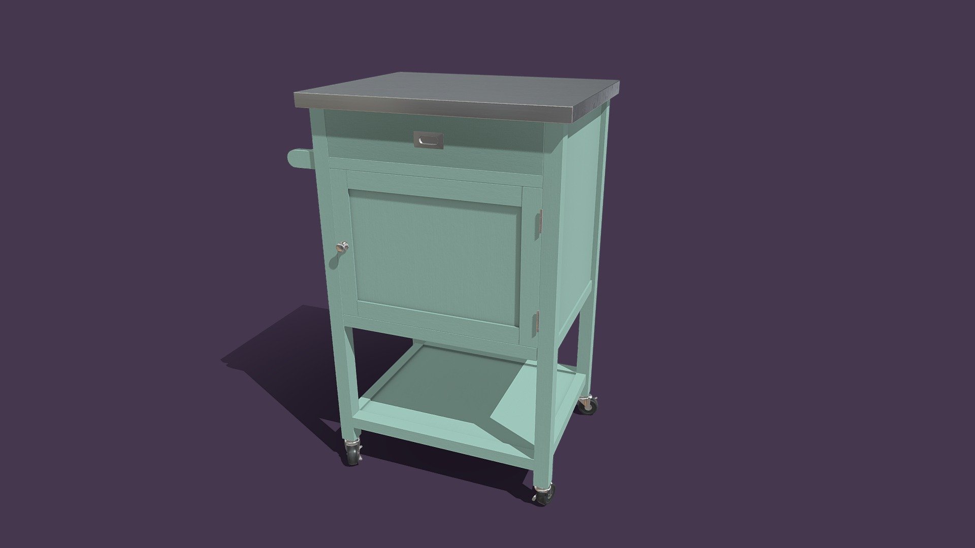 Eira Kitchen Cart 3D model by dellmitch [05c43f2] Sketchfab