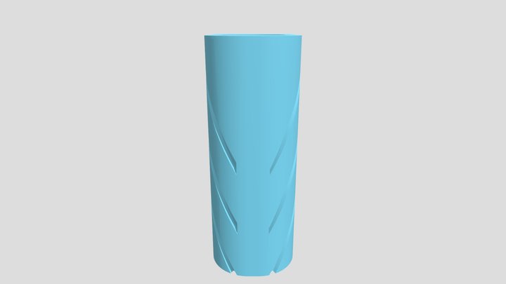 Nerf Ultra Strike Barrel 3D Model