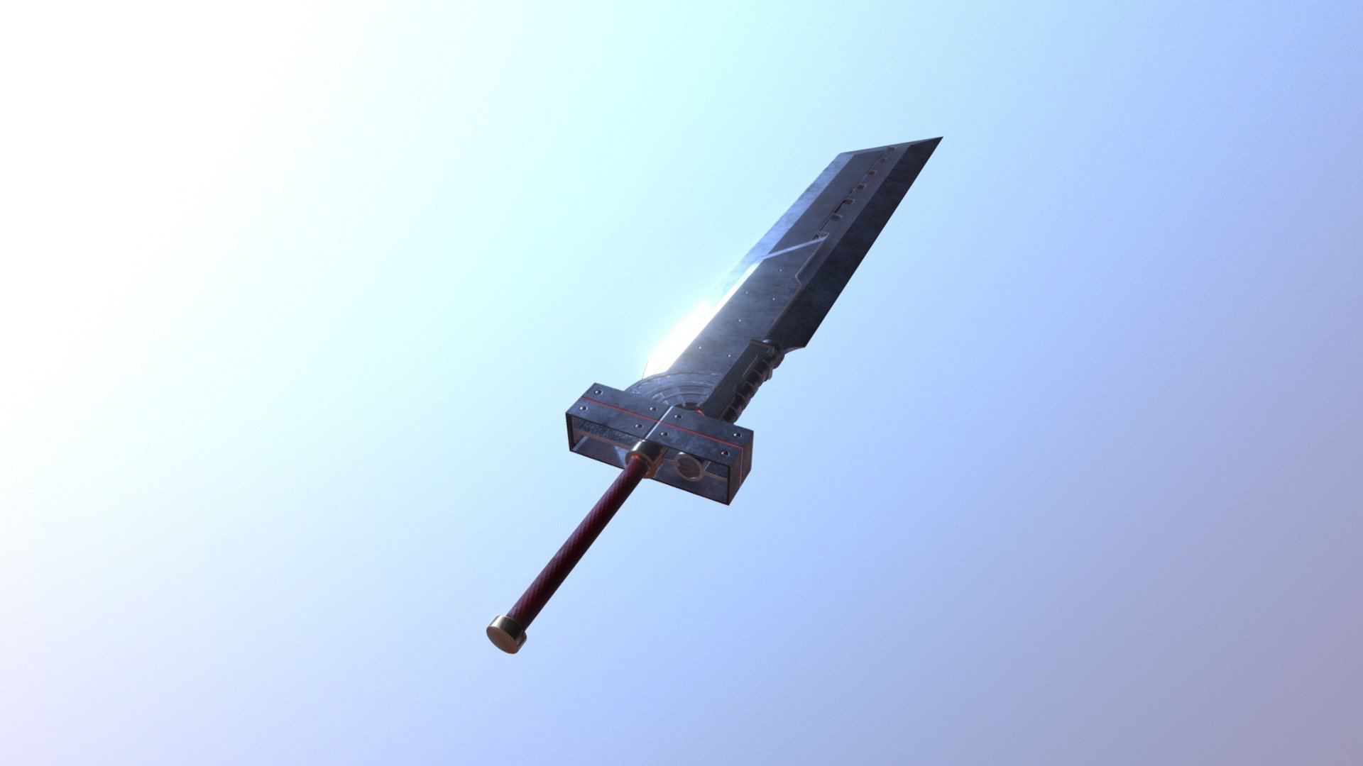 Fusion Sword From Final Fantasy Download Free 3d Model By Git4life Git4life 05c5d37 Sketchfab