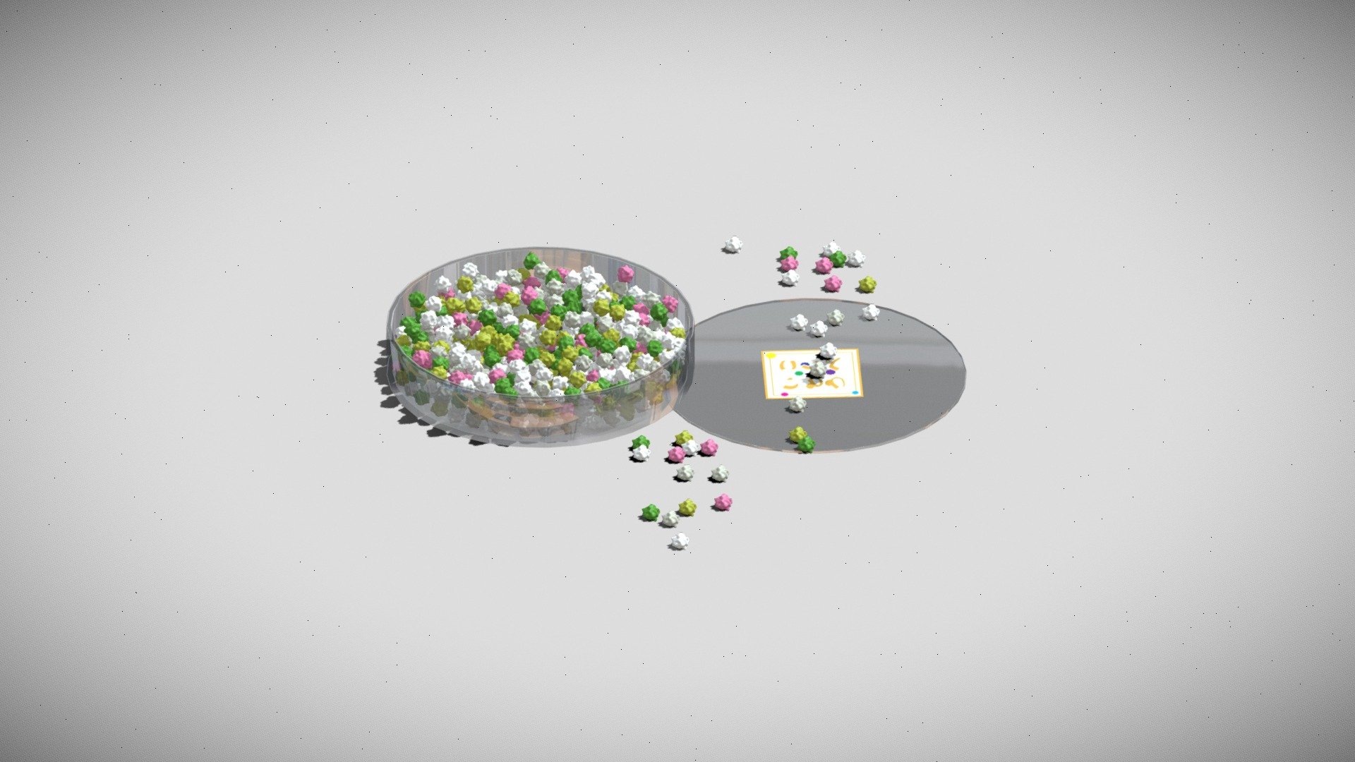 Konpeitō 金平糖 - 懐菓子 Natsugashi #2 - Download Free 3D