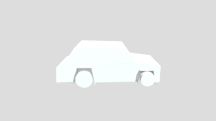 Very Lowpoly car