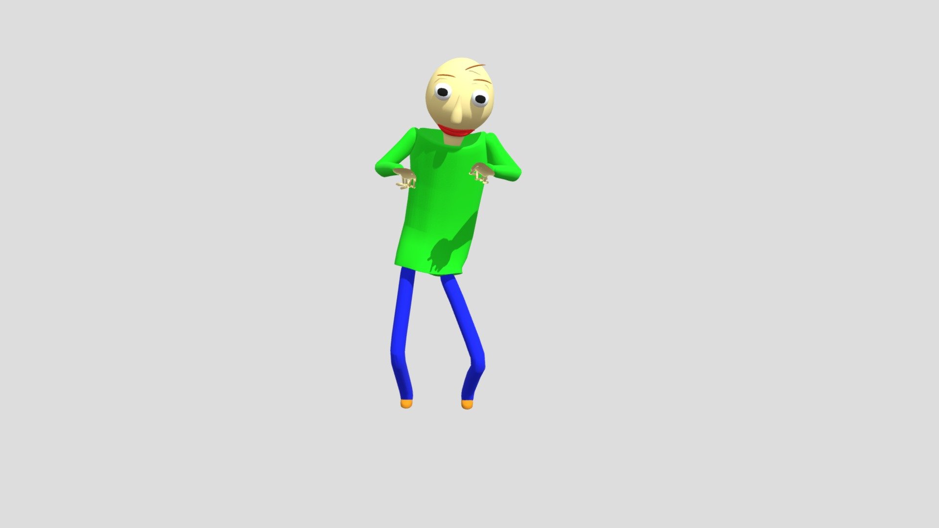 chicken dance baldi - Download Free 3D model by DonaldDucc ...