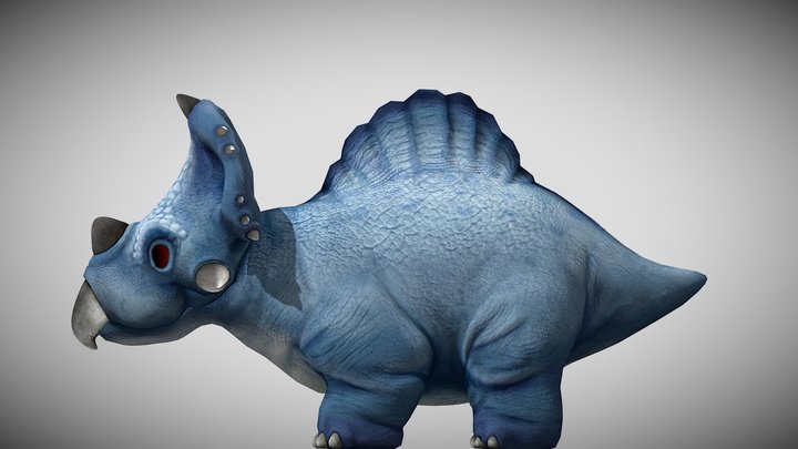 JW: Camp Cretaceous Spinoceratops "Sino-Spino" – Modello 3D gratuito STL
