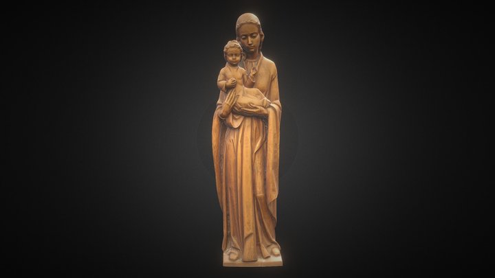 Virgen de Tilo 3D Model
