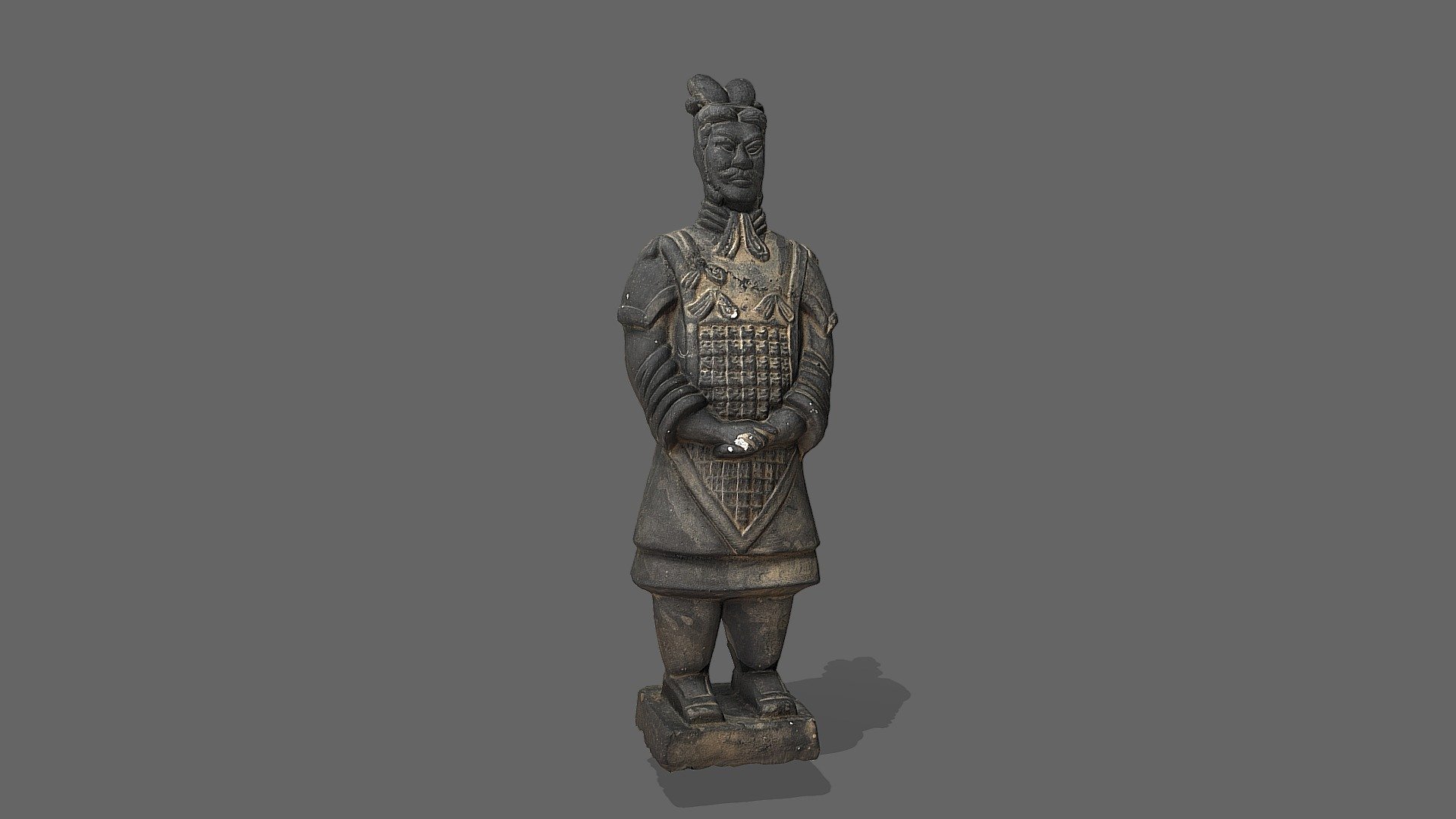 Statuette Chinoise — Sketchfab embed 3D viewer