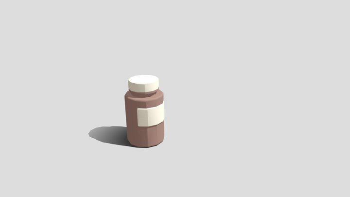 Life Sized Doors Vitamins 3D Model