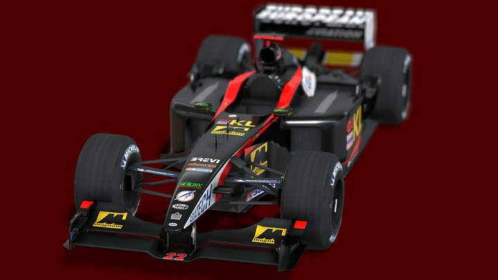 2002 Minardi PS02 – Modello 3D gratuito STL