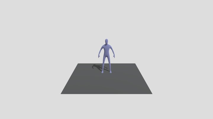 Run Animation 3D Model
