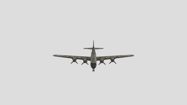 Fallout New Vegas B-29 3D Model