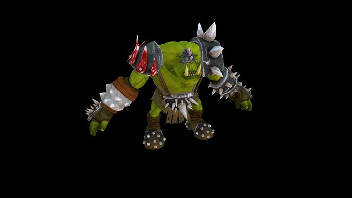 Orc Boy 3D Model