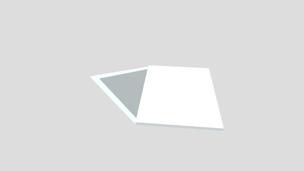 Opened Envelope/Mail Low Poly