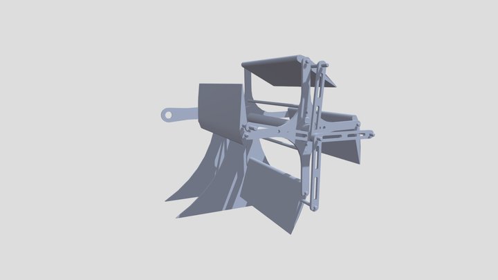 Cyclogyro Demo Model Assembly 3D Model